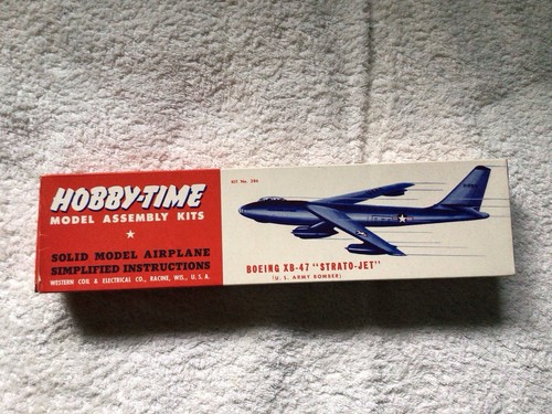 Kit balsa vintage hobby time - vintage,