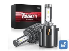 2 pz Lampadine LED per Volkswagen Fari Abbaglianti 14000 Lumen H7 Luce 6000 K