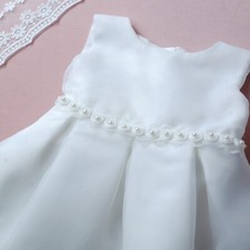 Abito da battesimo in organza