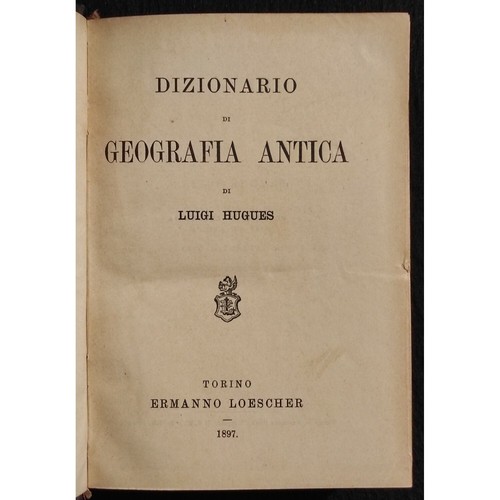 Dizionario geografia antica - di,