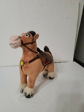 Disney Store FIDELLA Cavallo Peluche Animale Aggrovigliato Raperonzolo Peluche Taglia 11 In