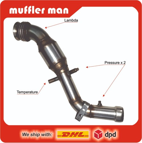 Downpipe catalizzatore 200 - downpipe,