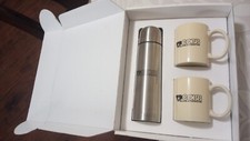 Thermos & 2 Cups New Set In