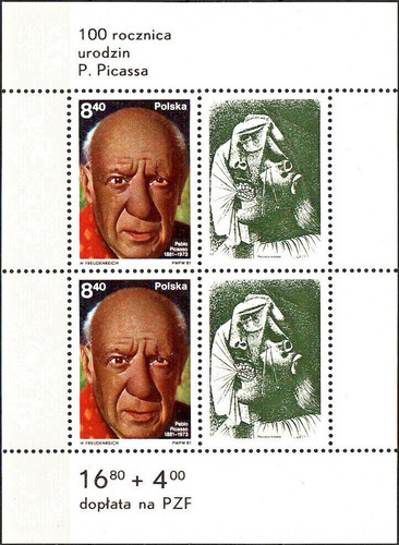Polonia 1981 pablo picasso - polonia,
