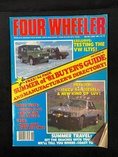 Vintage FOUR WHEELER MAGAZINE