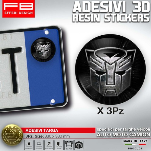Adesivi bollino targa - adesivi,
