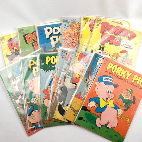 Porky pig lotto fumetti - lotto, 13