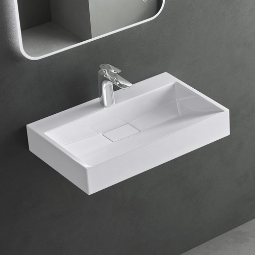 Lavabo appoggio 60x38x11cm - appoggio,