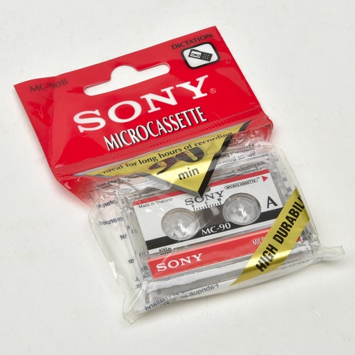 Sony microcassetta audio - sony,