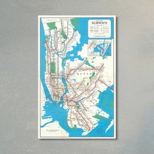Grande poster mappa