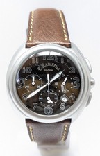 Orologio Marinella Posillipo cronografo jumbo da 41mm in acciaio watch