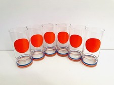 ? Set 6 bicchieri da bibita anni 70 Space Age