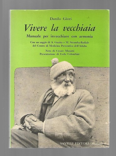Libro vivere vecchiaia - vivere,
