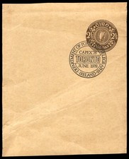Irlanda vecchia cancelleria postale ritagliata con francobollo Copex 78 Toronto