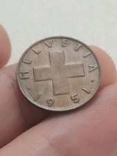 2 Rappen 1951 B Svizzera