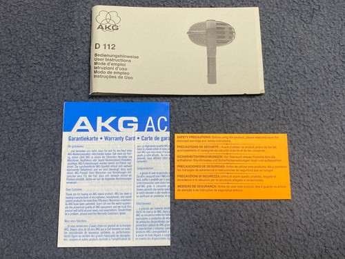 Akg d112 microfono - akg,