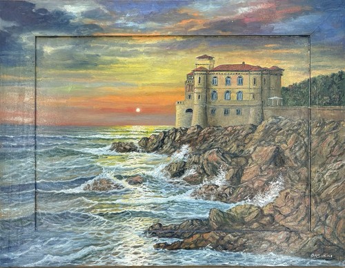 Dipinto olio tela - dipinto, su