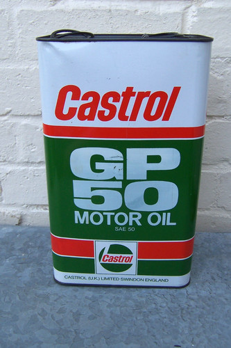 Vintage castrol motor - castrol, gp