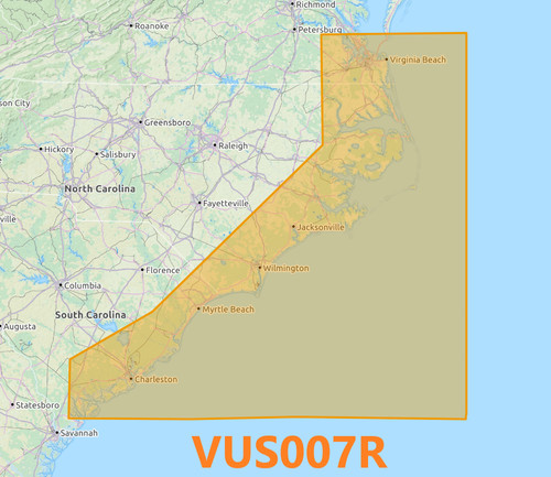 Vus007r bluechart mappa di - bluechart,
