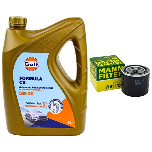 Set olio motore - motore, gulf