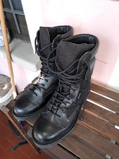 Anfibi Gianfort neri mod. 2323A, invernali, Tomaia in Pelle di vitello