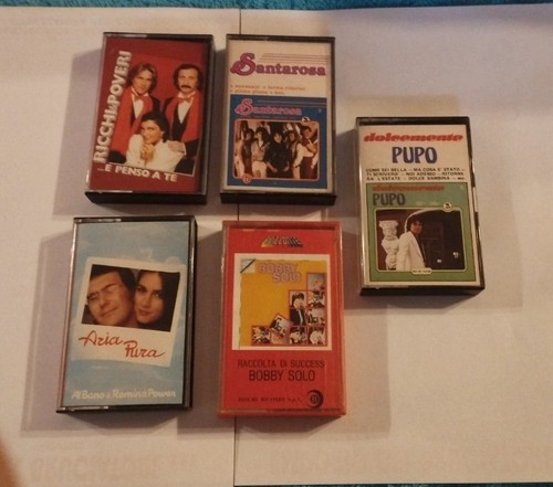 Musicassette lotto musica - 5, mc