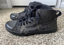 Scarpe tattiche Altama Maritime Mid GSA uomo 9,5 nere mimetiche tela pizzo sneaker