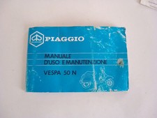 VESPA 50 N V5X4T Manuale Uso Manutenzione Piaggio Originale Usato_No et3 Special