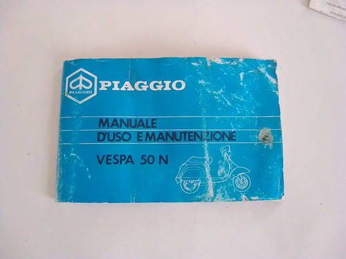 Vespa v5x4t manuale uso - v5x4t,