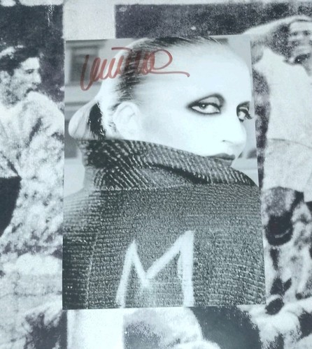 Autografo mina mazzini - autografo,