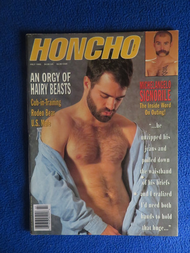 Honcho gay themed magazine - themed,