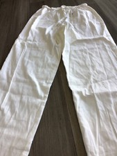 Pantalone lino elasticizzato