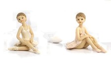 12 Pezzi Bomboniere Ballerine Comunione Cresima, in resina h 6,5 cm by Mandorle.