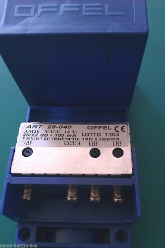 Amplificatore per antenna - amplificatore, tv
