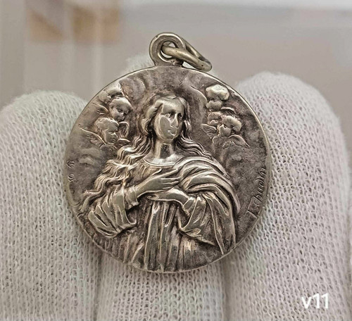 Medaglia votiva madonna - votiva,