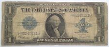 BANCONOTA 1 DOLLARO USA 1923  SIGILLO BLU Large molto rara