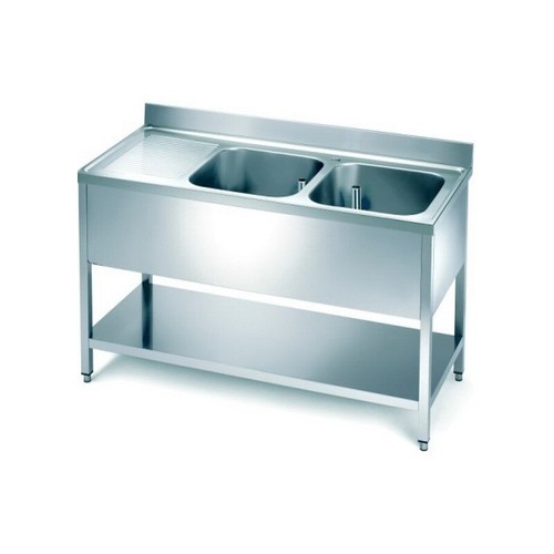 Lavello cm200x60x85 acciaio - cm200x60x85,