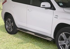 Pedane laterali ovali acciaio