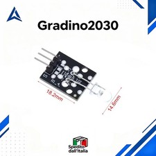 Arduino Modulo IR KY-005 - LED Infrarossi 3 Pin Trasmettitore Robot Telecomando