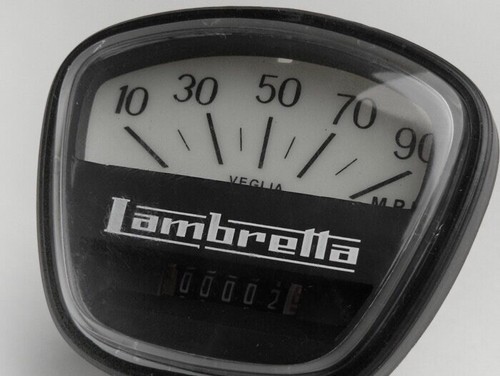 Lambretta speedo 90mph - speedo, gp
