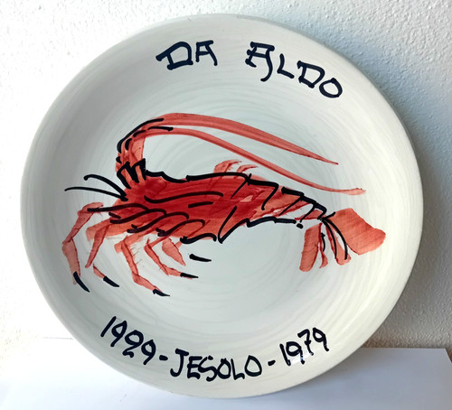 Piatto ceramica aldo - ceramica,