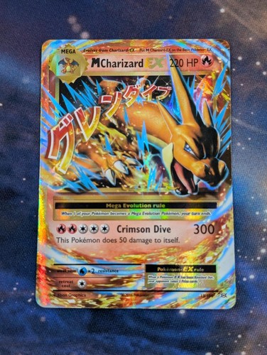 Charizard 108 holo ex - m,