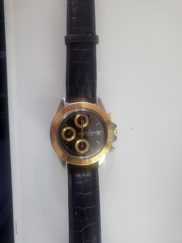 Orologio acciaio oro crono - e,