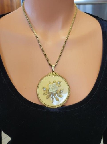Collana vintage miriam haskell - vintage,