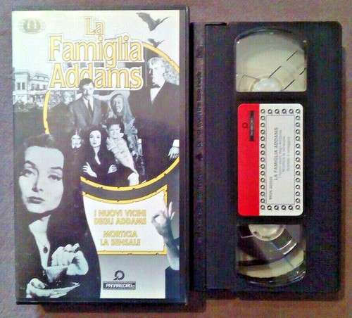 Vhs famiglia addams film - la,