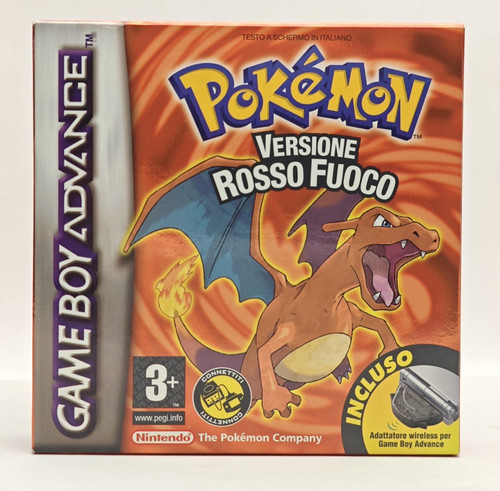Nintendo pokemon rosso - pokemon, fuoco