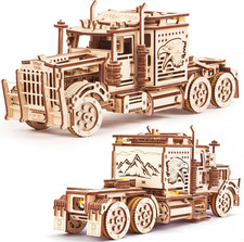 Camion Meccanico Big Rig - Potente Motore a Fascia Di Gomma - Kit Di Modelli Rea