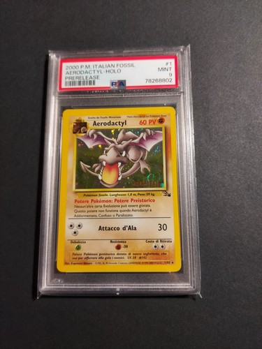 Carta pokemon aerodactyl - pokemon,
