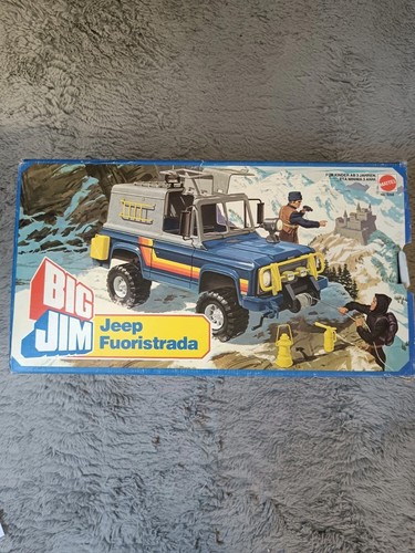 Big jim jeep - jim, mattel