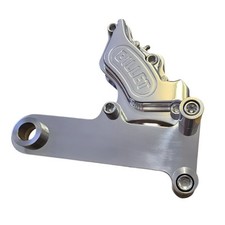 PINZA FRENO POSTERIORE HARLEY DAVIDSON HARRISON "BILLET" E STAFFA LUCIDATA FXR